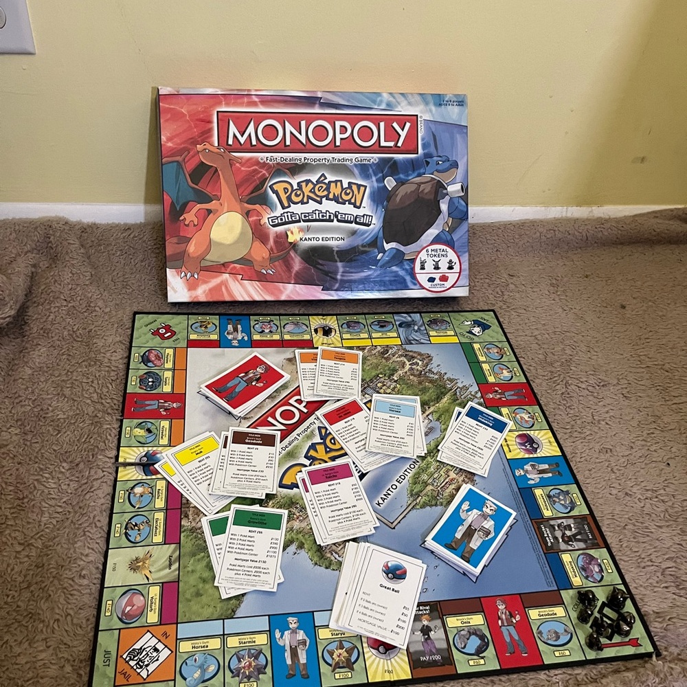 Monopoly Pokémon Battle Edition Board Game - Multicolor